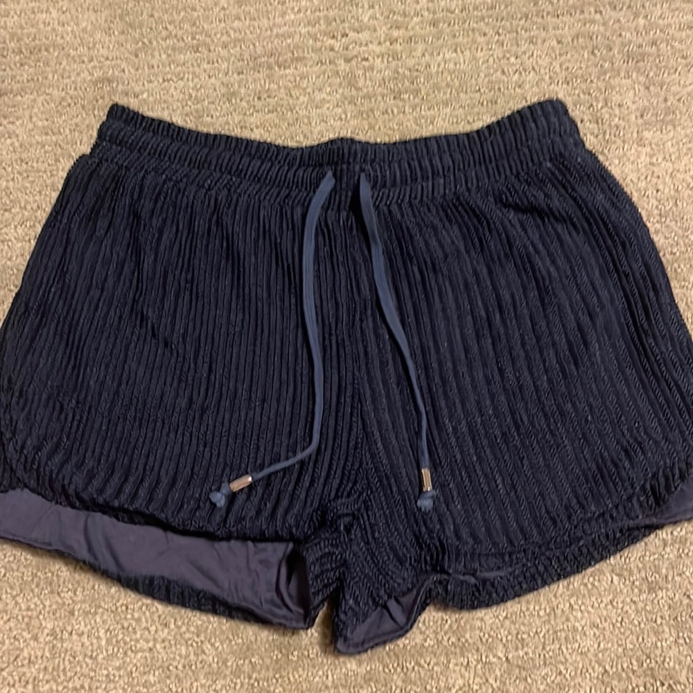 Navy summer shorts fancy